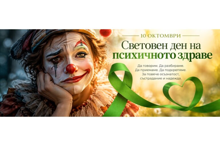 10 октомври – Световен ден на психичното здраве